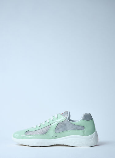 Prada America's Cup Sneakers Green pra0159009
