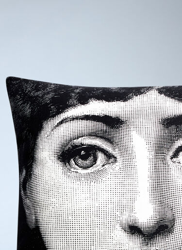 Fornasetti Tema e Variazioni N.1 And N.6 Cushion Black wps0691883