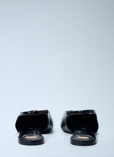 Saint Laurent Babylon 00 Slingback Ballerina Flats Black sla0261082