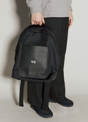 Y-3 Lux Backpack Black yyy0356026