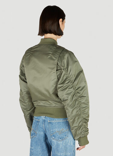 Martine Rose Relaxed Bomber Jacket Khaki mtr0252006