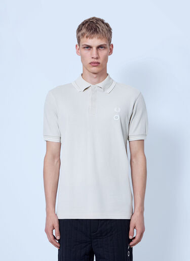 Fred Perry x Craig Green Split Collar Polo Shirt Beige fry0166004
