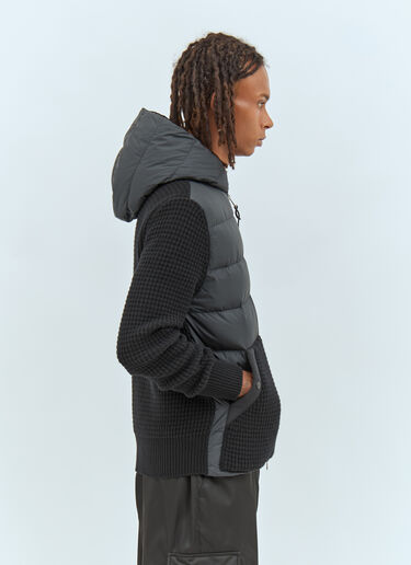 Moncler 衬垫拉链开衫 黑色 mon0158028