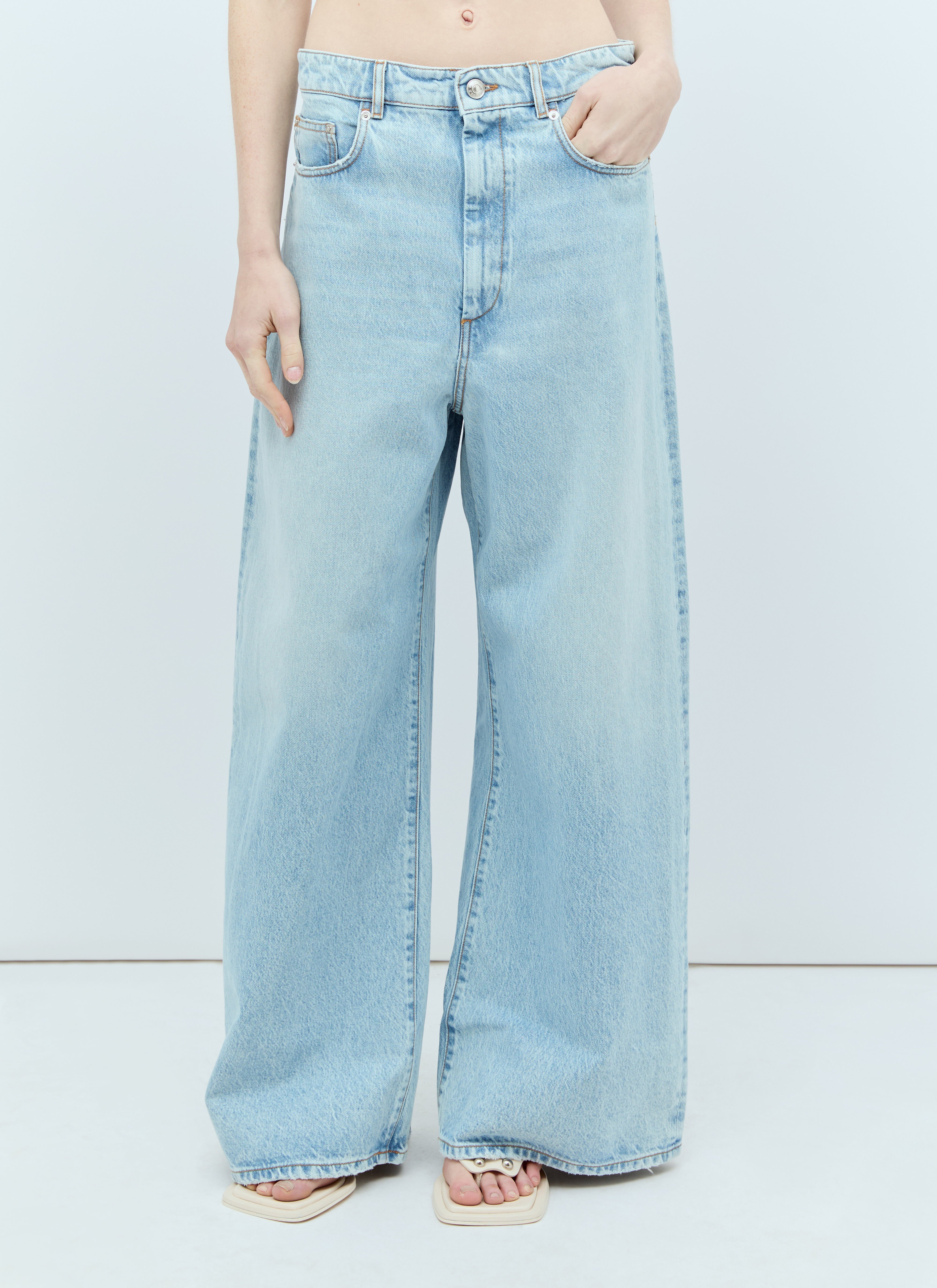 Jil Sander+ Wide Leg Jeans Denim jsp0255012