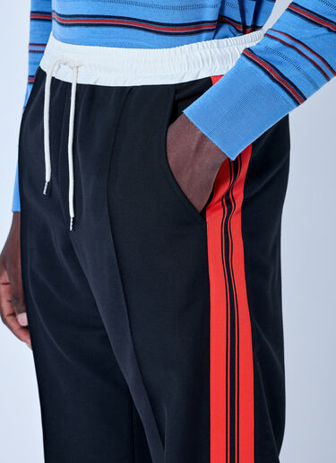LN-CC® - Wales Bonner: Energy Trousers - Black Wales Bonner Energy Trousers Black wbn0166007