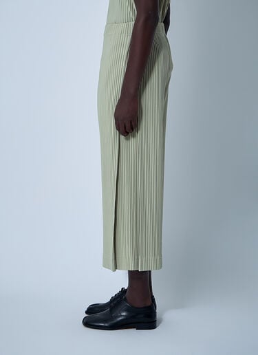 Homme Plissé Issey Miyake Pleated Pants Green hmp0161011