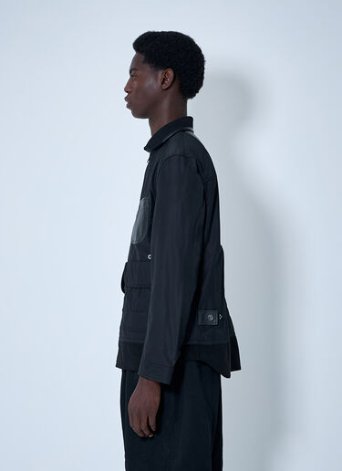 Junya Watanabe 쉘 봄버 재킷  블랙 jwn0160005