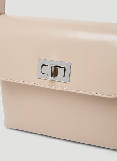BY FAR Billy Semi Patent Leather Bag Sand byf0253007