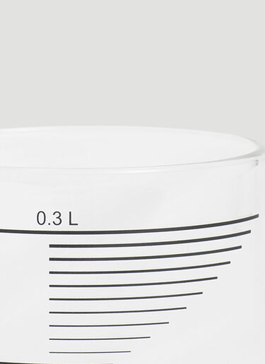 Tre Product Rectangular Stripe Glasses Set White wps0642291