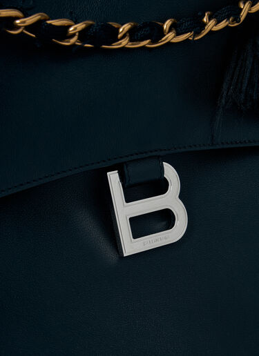 Balenciaga Large Soft Hourglass Handbag Black bal0259034