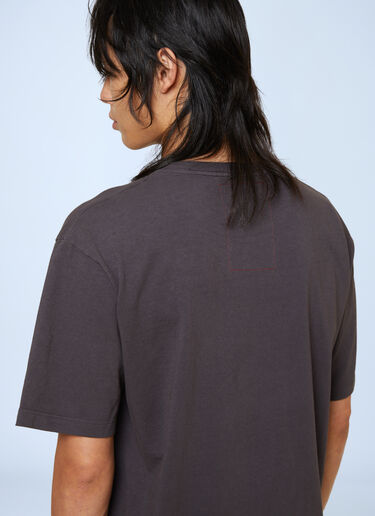 Logo Motif T-Shirt District Vision x Massimo Osti Logo Motif T-Shirt Black dtm0163004