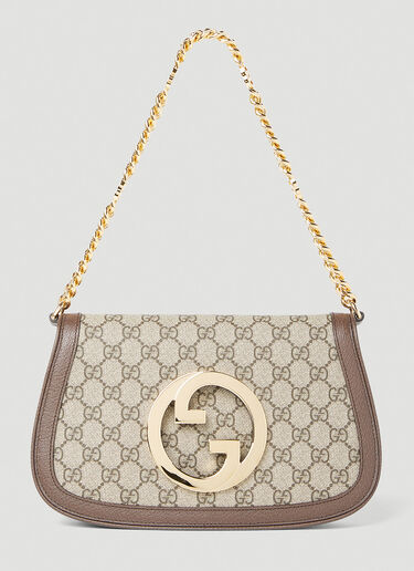 Gucci Blondie Chain Shoulder Bag Brown guc0253200