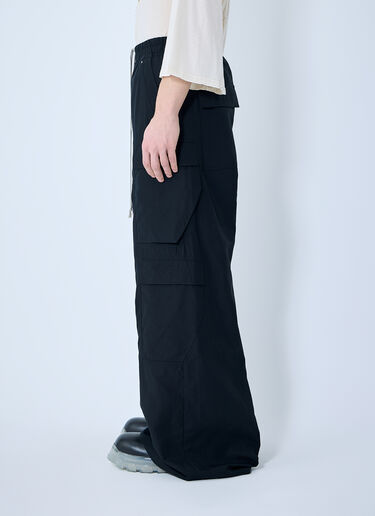 Rick Owens DRKSHDW Double Cargo Jumbo Belas 长裤  黑色 drk0160007