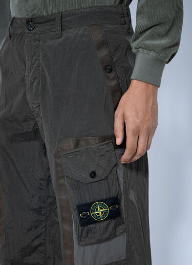 LN-CC® - Stone Island: Utility Cargo Pants - Grey Stone Island Utility Cargo Pants Grey sto0165004