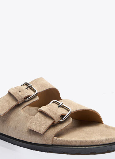 Scarosso Enea Suede Sandals Beige scr0158015