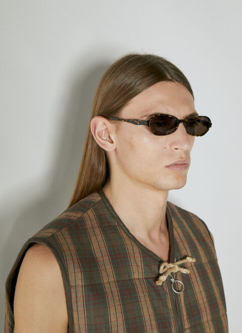 Saint Laurent Drain Sunglasses Black yss0253001