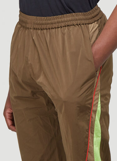 Martine Rose Panelled Track Pants Brown mtr0142006