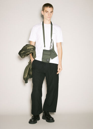 Comme des Garçons Homme Logo Patch Crossbody Bag Green cdh0158005