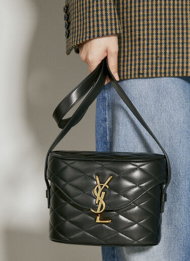 Saint Laurent June Box Shoulder Bag Black sla0254092