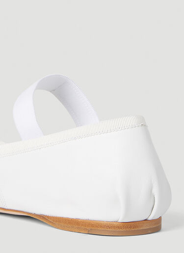 Miu Miu Ballerina Flats White miu0252030