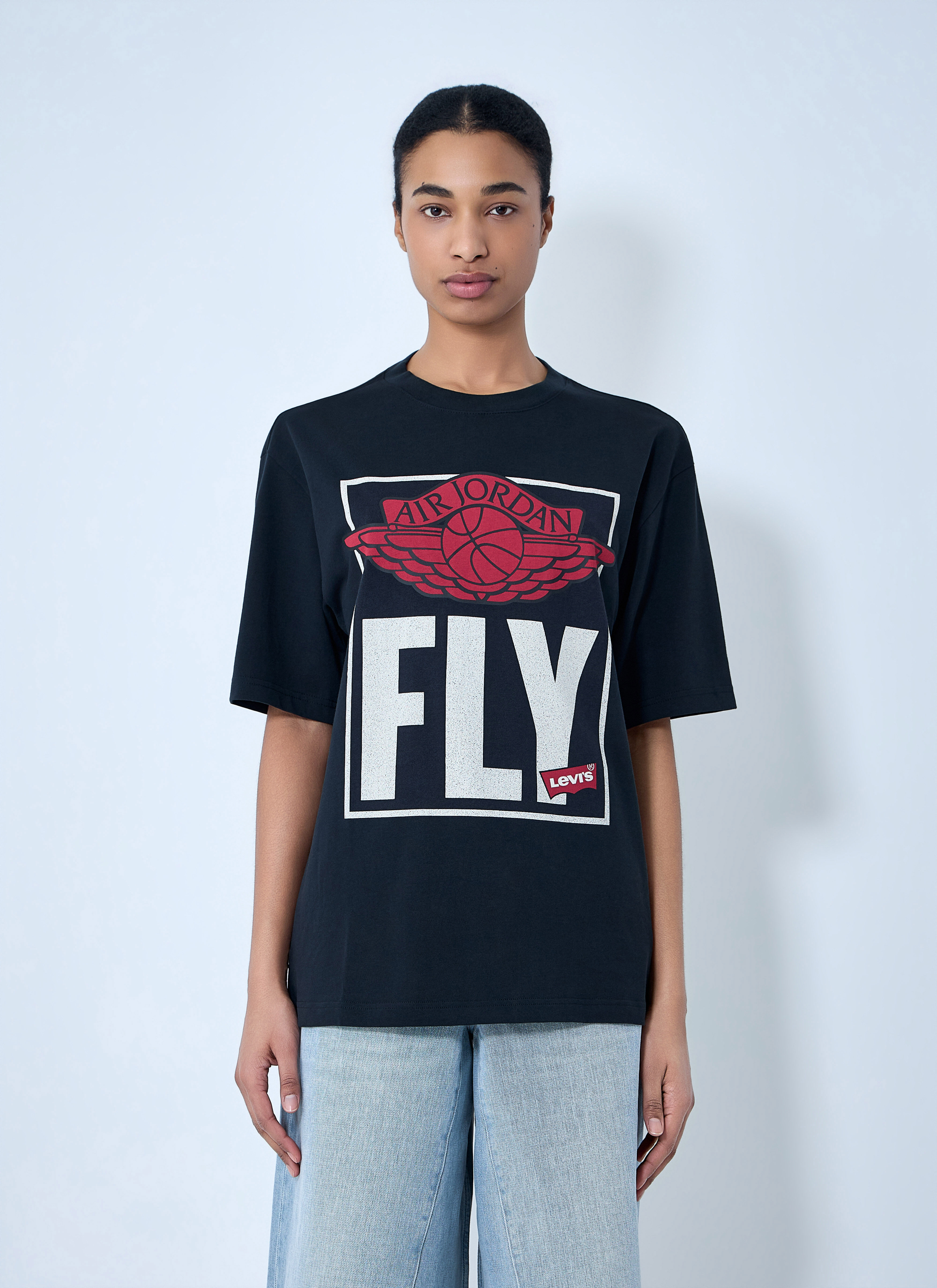 Levi's x Jordan レディース 半袖Tシャツ の ブラック | LN-CC®