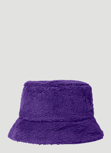 Marni Embroidered Logo Hat Blue mni0152013