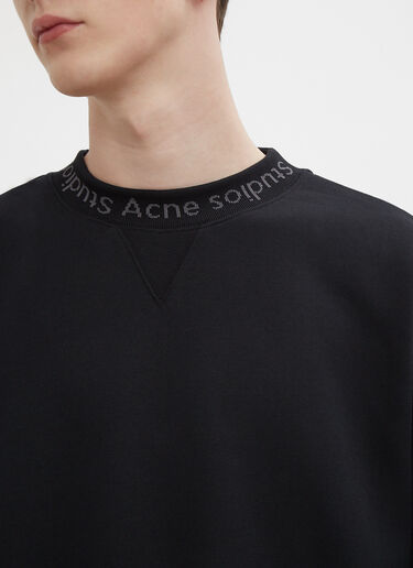 Acne Studios Iconic Flogho Sweatshirt Black acn0134037