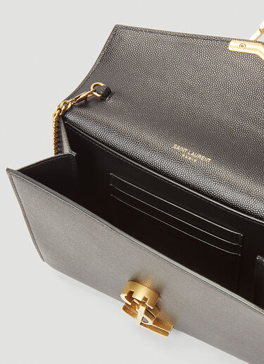 Saint Laurent Cassandra 单肩钱包 黑 sla0241049