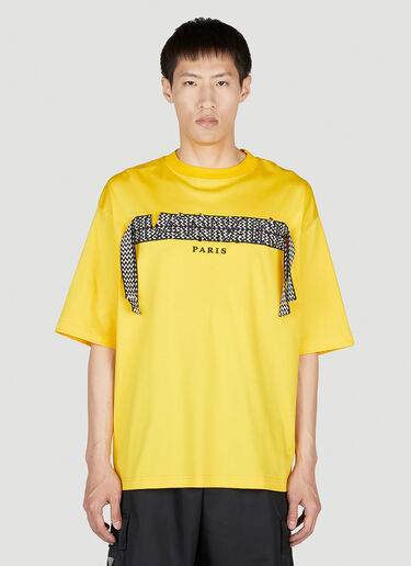 Lanvin Curb Lace T-Shirt Yellow lnv0153011