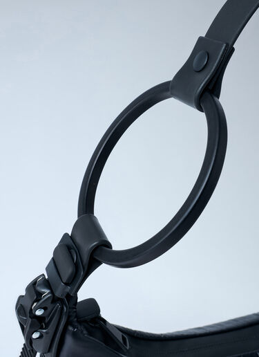 Object HM0 Micro Half Moon Shoulder Bag Innerraum Object HM0 Micro Half Moon Shoulder Bag Black inn0362005