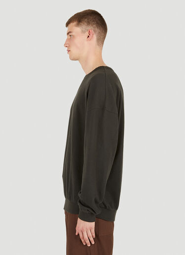 Loose Fit Sweatshirt Applied Art Forms Loose Fit Sweatshirt Black aaf0150008