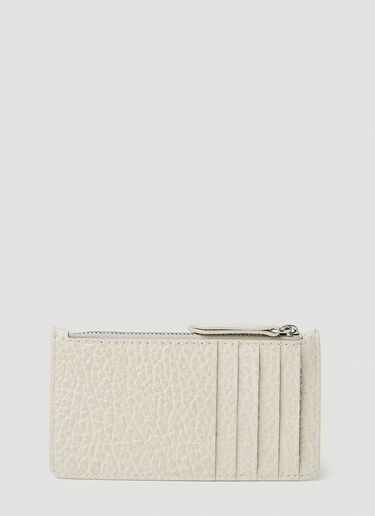 Maison Margiela Zip Cardholder White mla0151045