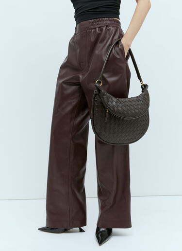 ミディアム ジェメッリショルダーバッグ Bottega Veneta ミディアム ジェメッリショルダーバッグ ブラウン bov0255068