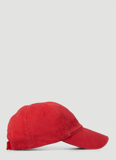 Balenciaga 로고 베이스볼 캡 레드 bal0247104