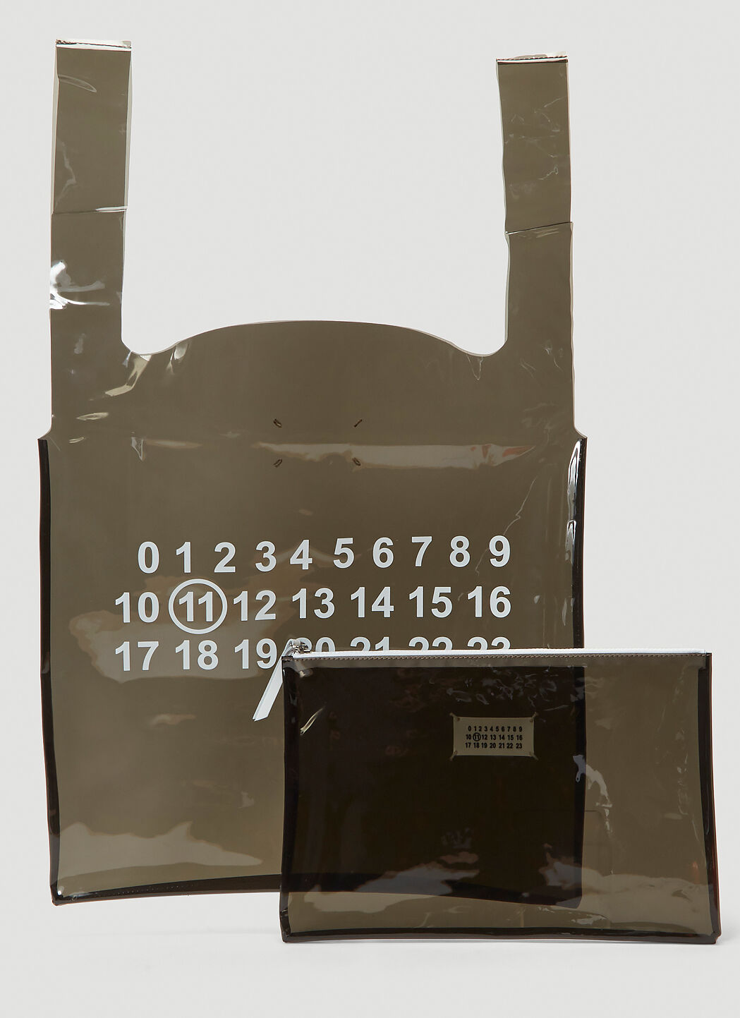 Maison Margiela Transparent Tote Bag in Black LN CC