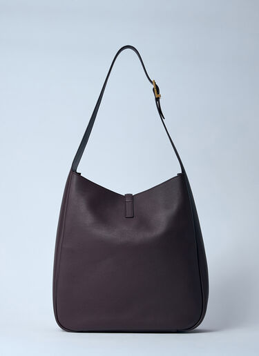 Saint Laurent Large Le 5 à 7 Shoulder Bag Burgundy sla0260008