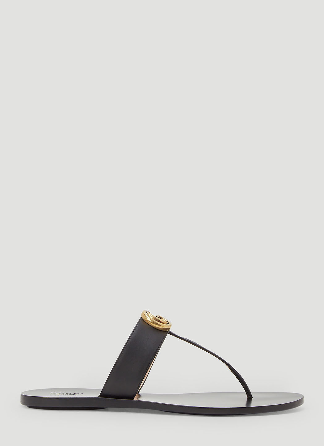 Gucci gg logo sandal on sale