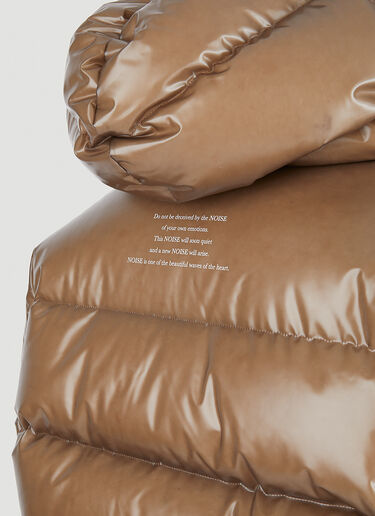 UNDERCOVER Quilted Down Jacket Brown und0146006