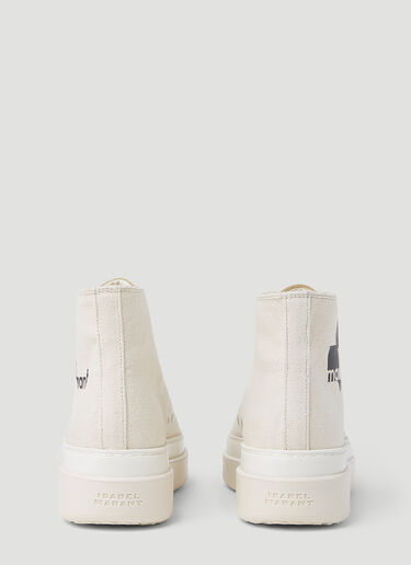 Austen High Top Sneakers Isabel Marant Austen High Top Sneakers Beige ibm0253022