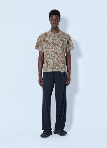LN-CC® - Satisfy: Space-O T-Shirt Camo - Brown Satisfy Space-O T-Shirt Camo Brown sat0164010