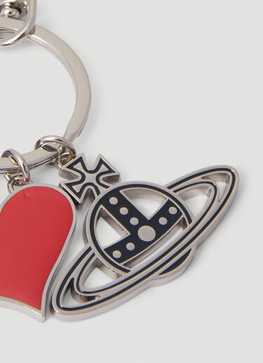 Polly I Love Orb Keyring Vivienne Westwood Polly I Love Orb Keyring Black vvw0152055
