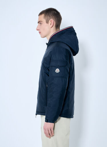 Moncler Evettes Hooded Short Down Jacket Navy mon0159012