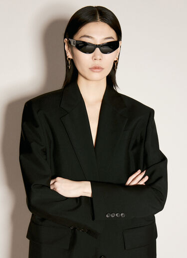 Dolce & Gabbana Cat-Eye Sunglasses Black ldg0255001