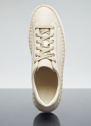 Chloé Telma 皮革运动鞋  白色 chl0255037