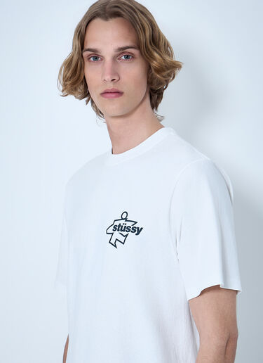 Stüssy Surf Size Pig. Dyed T-Shirt White sts0164026