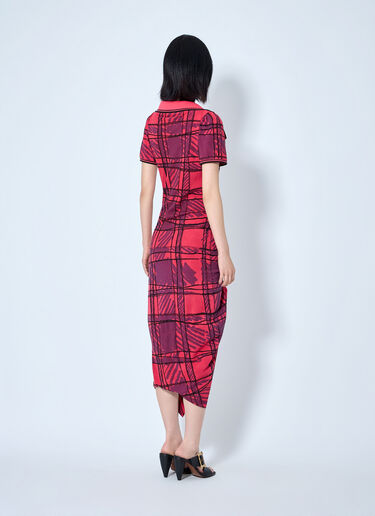 LN-CC® - Vivienne Westwood: Long Monday Pulling Dress - Pink Vivienne Westwood Long Monday Pulling Dress Pink vvw0265016
