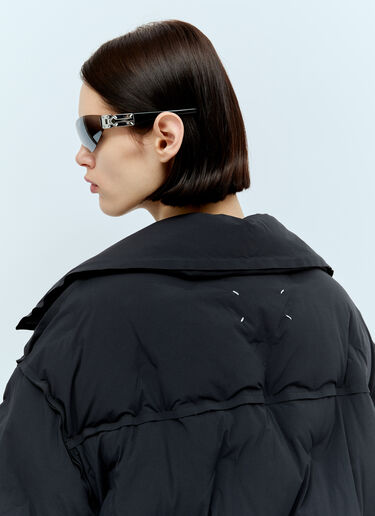 Maison Margiela Recycled Nylon Padded Jacket Black mla0353003