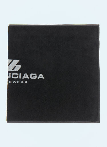 Balenciaga Activewear Gym Towel Black bal0157055