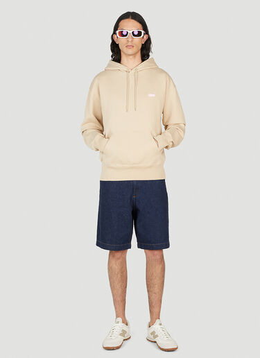 Soulland Balder Patch Hooded Sweatshirt Beige sld0352020