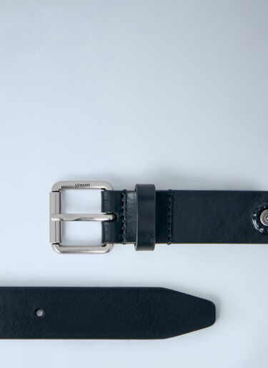 LN-CC® - Lemaire: Marguerite Belt - Black Lemaire Marguerite Belt Black lem0166026